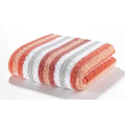 Handtuch BE Streifen (BL 50x100 cm) - rot - BL 50x100 cm