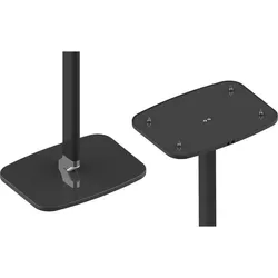 Flexson PIED PREMIUM FIVE - NoirPied Sonos FIVE (1 Stk., Ständer), Lautsprecher Ständer + Wandmontage, Schwarz