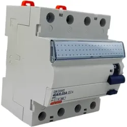 Fehlerstromschutzschalter RCCB fi schutzschalter GW D4443 40A 4P 400V GWD4443