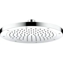 Hansgrohe AXOR ShowerSolutions Kopfbrause 245 1jet EcoSmart Chrom, 245 mm, verstellbarer Winkel, abnehmbar zur Reinigung, G 1/2 Anschluss