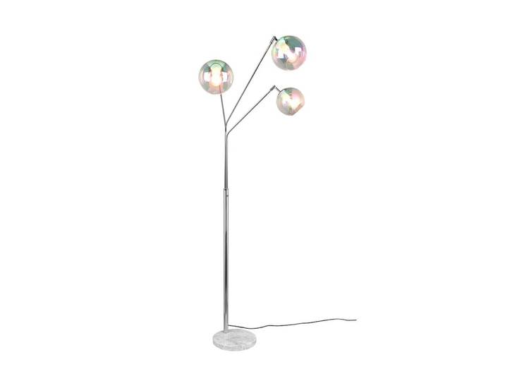 Design vloerlamp Paxton chroom Trio - 416900306