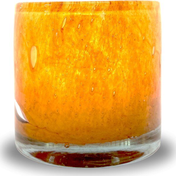 Securit® Stage Ayla, Genanvendt Glas, Orange, 1 St