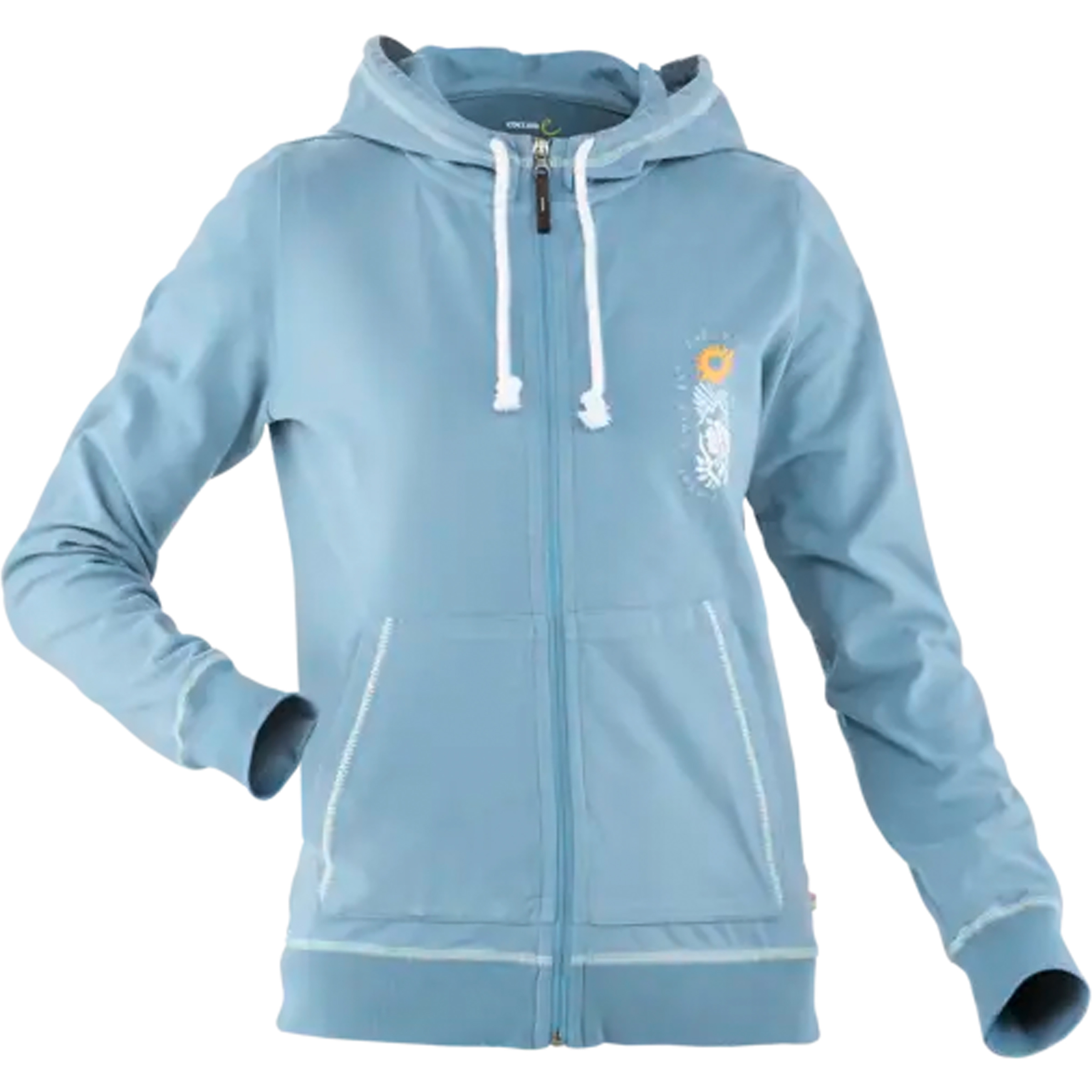 Edelrid Bege Damen Fleecejacke blau Größe M Bouldern | Sportklettern | Lifestyle Hautfreundlich