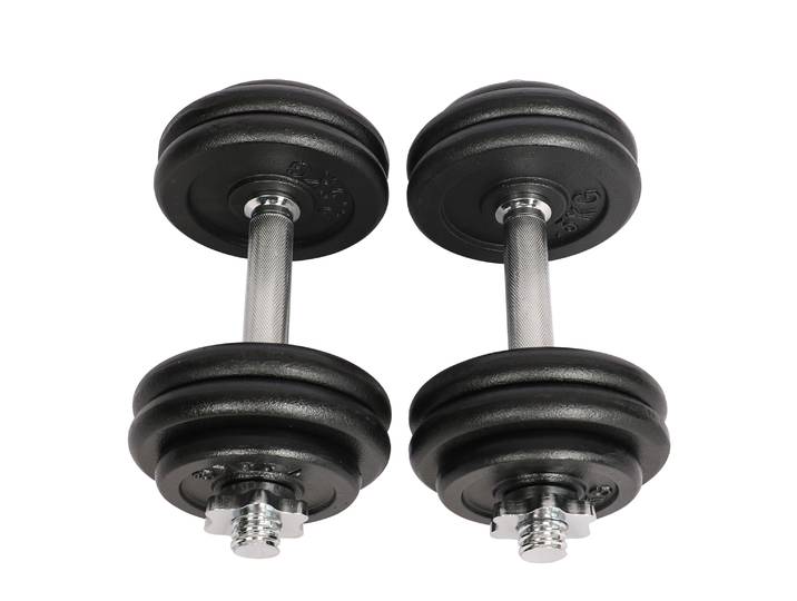 Profi Kurzhantel Gusseisen 2 x 15 kg