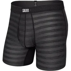 SAXX Underwear, Herren, Funktionsunterhose, Hot Shot Fly Boxer (M), Schwarz