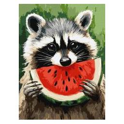 Ideyka Malen nach Zahlen - Saftige Wassermelone (59728749)