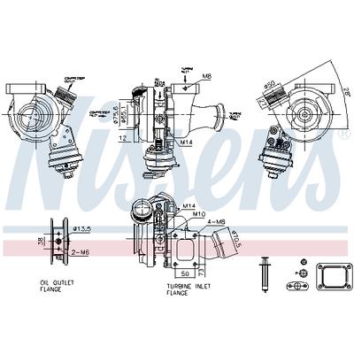 NISSENS Lader, Aufladung 93485 für Iveco