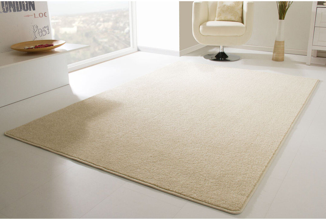 Latitude Run Willenhall Area Rug Beige Rectangle 100 x 200cm