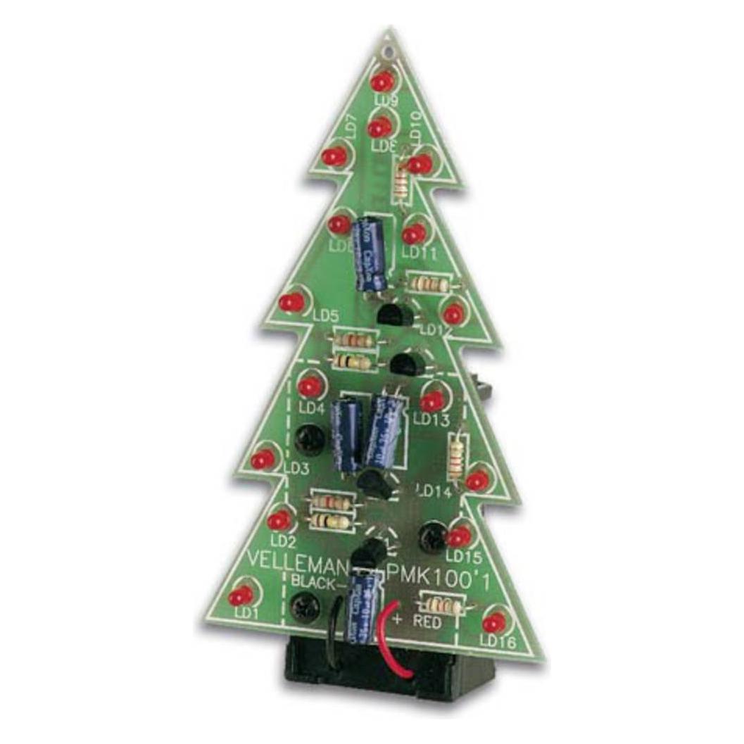 Whadda Bausatz Weinachtsbaum mit blinkenden LEDs (Diverse) (WSSA100)