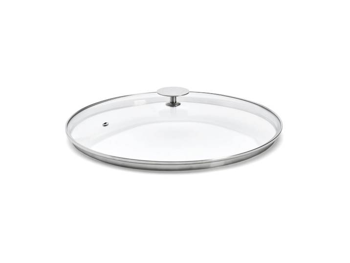De Buyer Couvercle en verre Alchimy avec anneau profond Ø32 cm