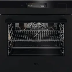 AEG BSK898330T 9000 SteamPro® / Dampfbackofen / WLAN-fähig / Dampfreinigung / Matt Black