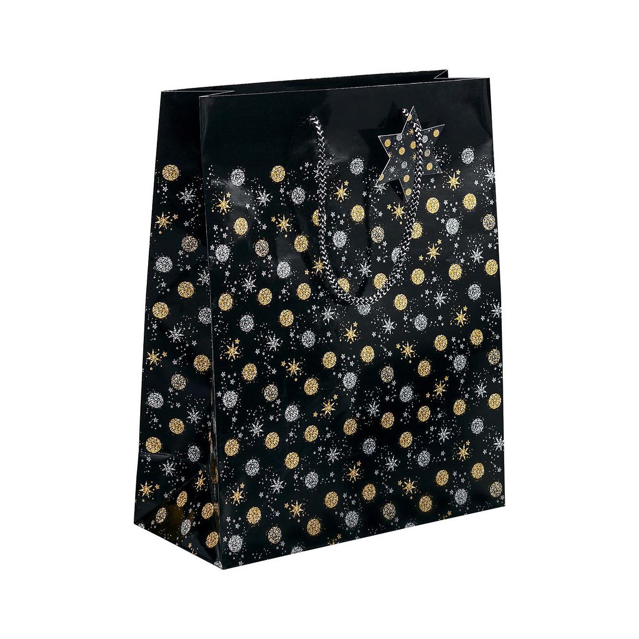 SIGEL 5 Geschenktaschen Stardust Motiv 26,0 x 33,0 cm
