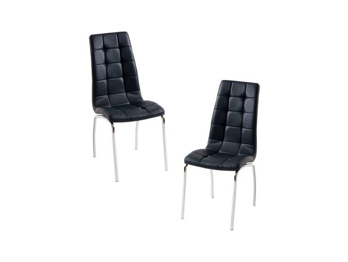 2er Set Stühle Liam - Schwarz