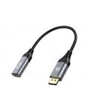 Equip Displayport->HDMI Adapter 1.2 St/Bu 4K/60Hz grau Digital/Display/Video (133445)
