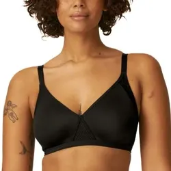 NATURANA BH Modern Minimizer Soft Bra Schwarz E 75 Damen