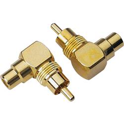 Sinuslive CWS Cinchwinkeladapter [1x Cinch-Stecker - 1x Cinch-Kupplung]