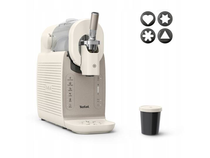 Tefal Ig803ae0 Machine À Glaces Machine À Glaces Onctueuses 1 L Blanc
