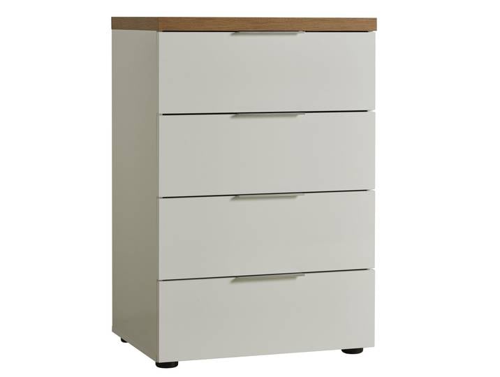 XORA Schubkastenkommode IDEA, Weiß, Holznachbildung