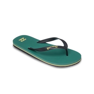 Badesandale BILLABONG "Tides Slice", Herren, Gr. 10 (43), emerald grün, Obermaterial: 100% SEBS / Innensohle: 38% EVA, 33% EVA, 29% Gummi / Außensohle: 38% EVA, 33% EVA, 29% Gummi., Schuhe