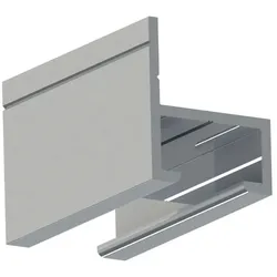 Marantec Aluprofil 25x14 mm, 2 m, zum Verschrauben vor das Tor