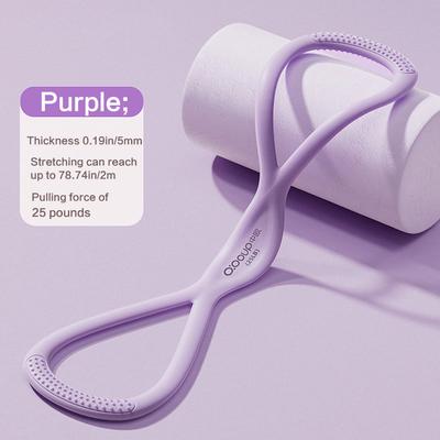 Market Central Band Neck Stretcher Shoulder Pain Relief & Posture Correction Exercise Tool purple