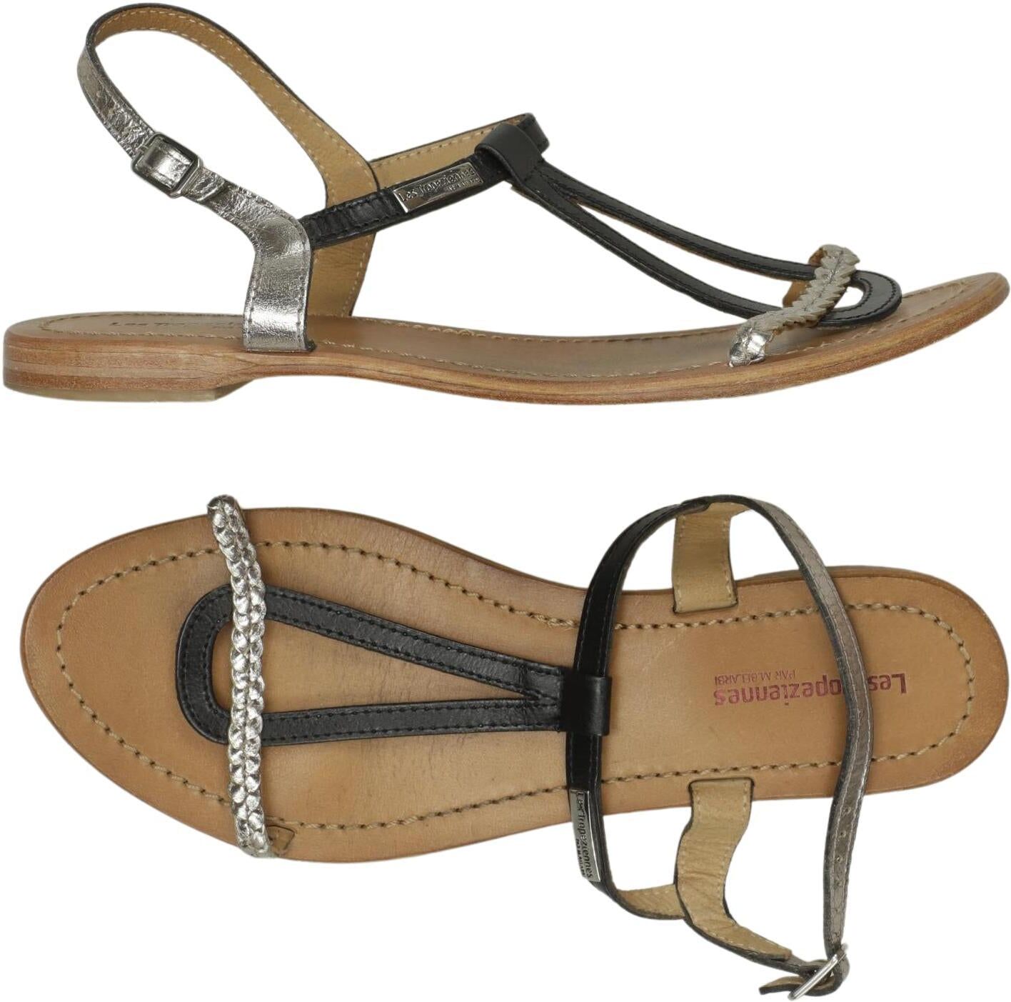 Les Tropéziennes par M Belarbi Damen Sandalen, Mehrfarbig, Gr. EU 40, Leder - Second Hand