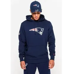 NEW ERA Herren Kapuzensweat New England Patriots, Größe 3XL in Blau Blau