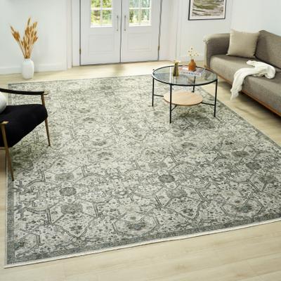 KALATY Ashford Stone Grey Area Rug