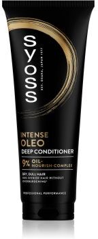 Syoss Intense Oleo condicionador intensivo para cabelo brilhante e macio 250 ml. Intense Oleo