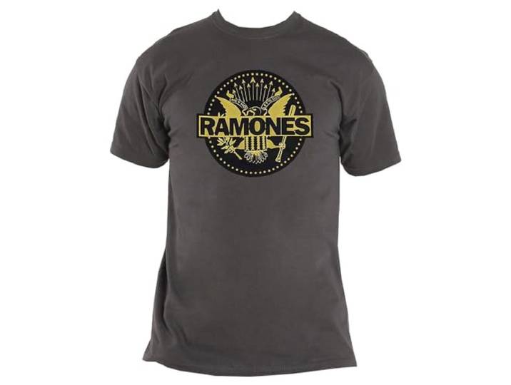 Ramones Goud Seal Logo T Shirt S