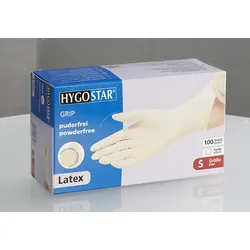 HYGOSTAR Einmalhandschuhe GRIP S weiß
