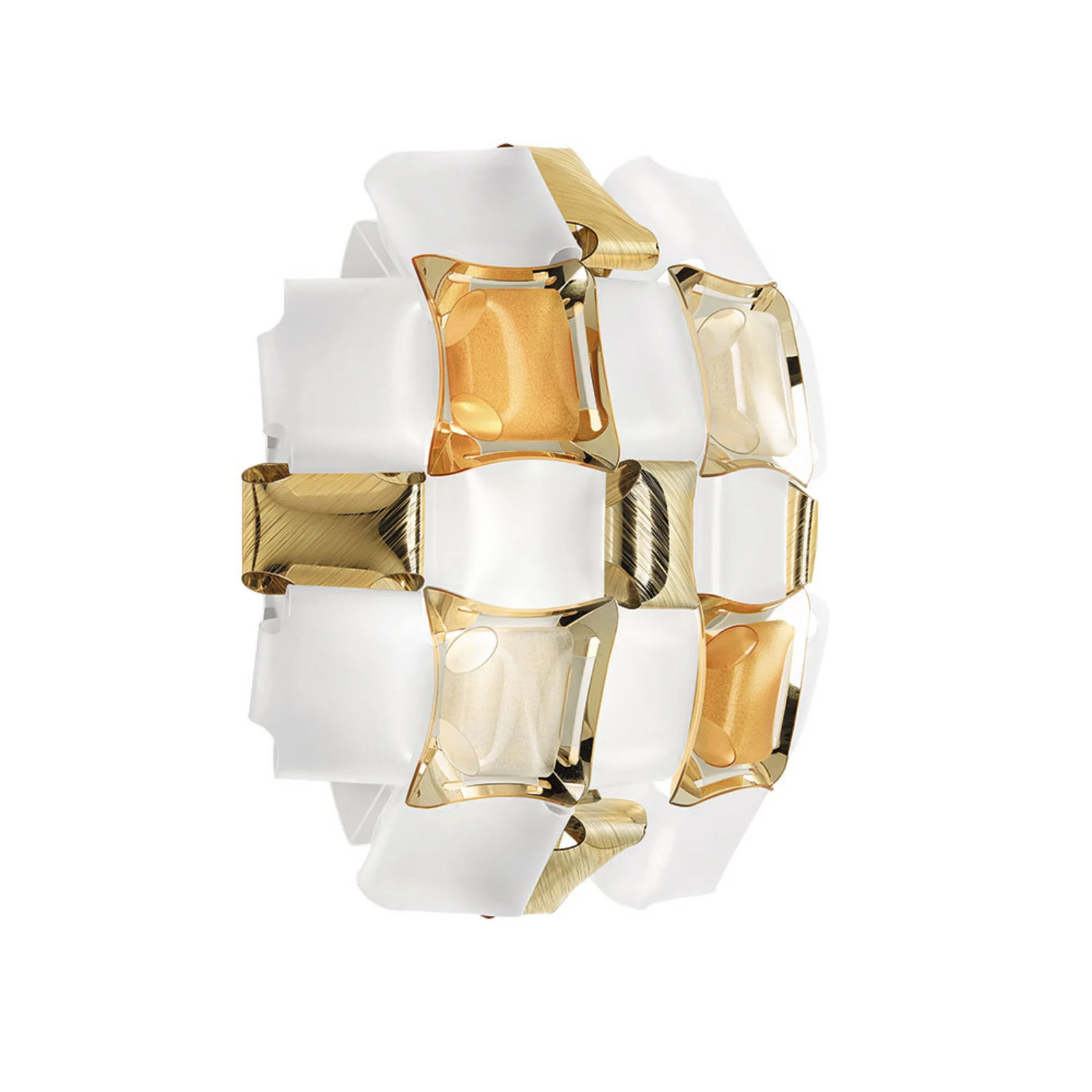 Slamp Mida Applique Wandlamp Amber - Kunststof