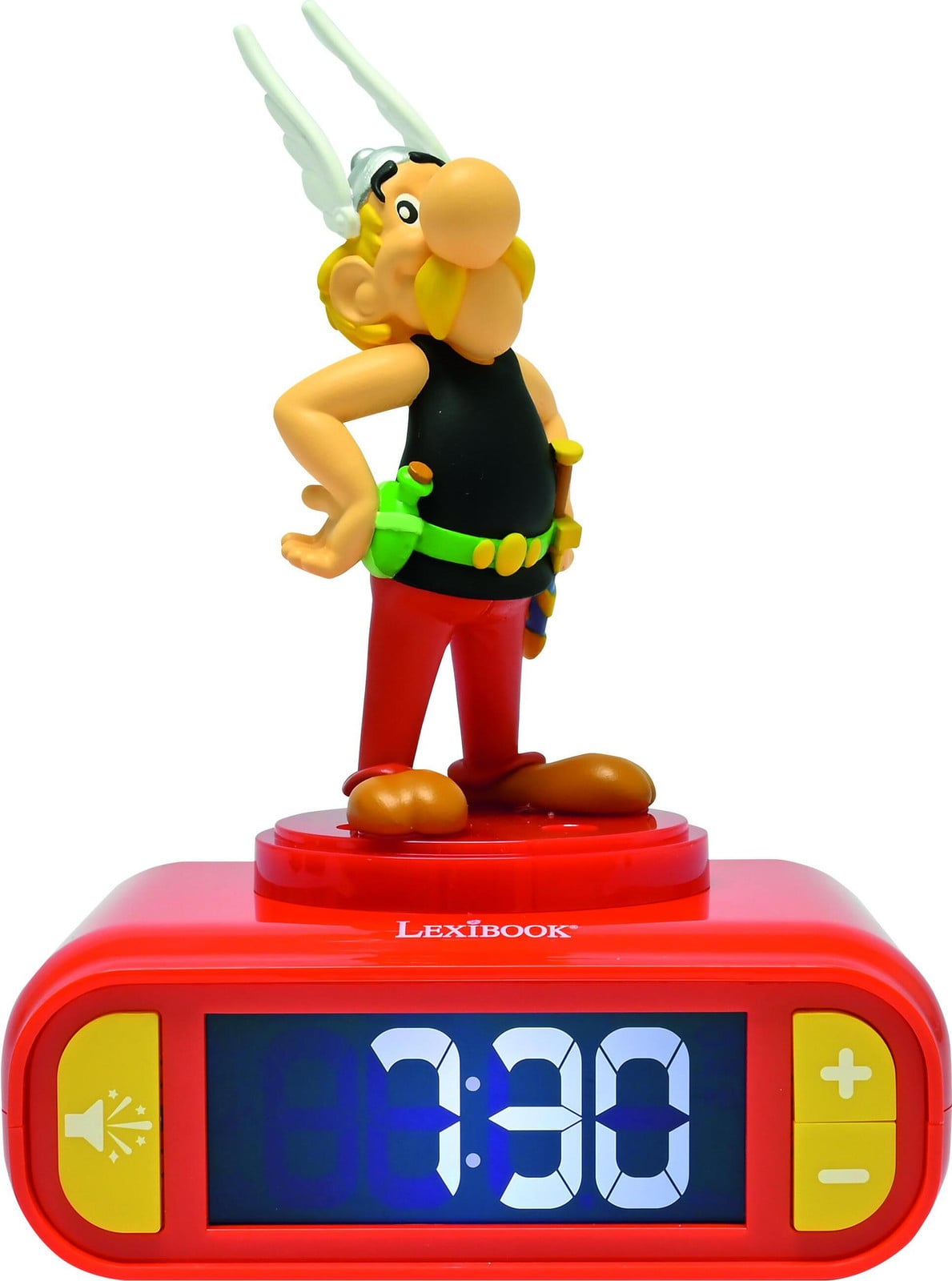 Lexibook Astérix nachtlampje met wekker en geluidseffecten