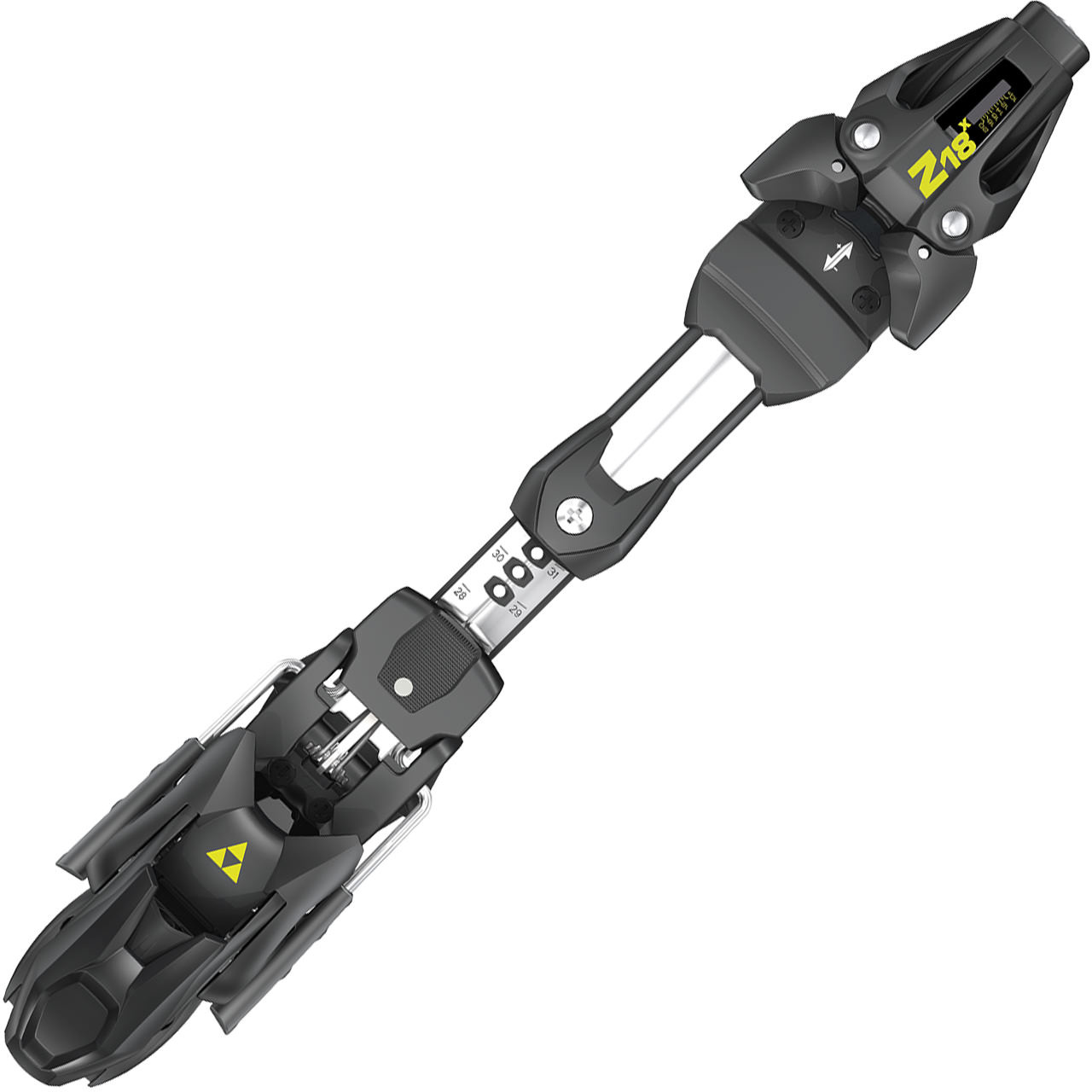 Fischer RC4 Z 18 X RD Freeflex ST matt black/flash yellow