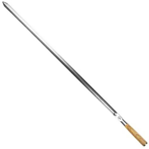 Forged BBQ Spies Churrasco van olijfhout en staal - 60 cm