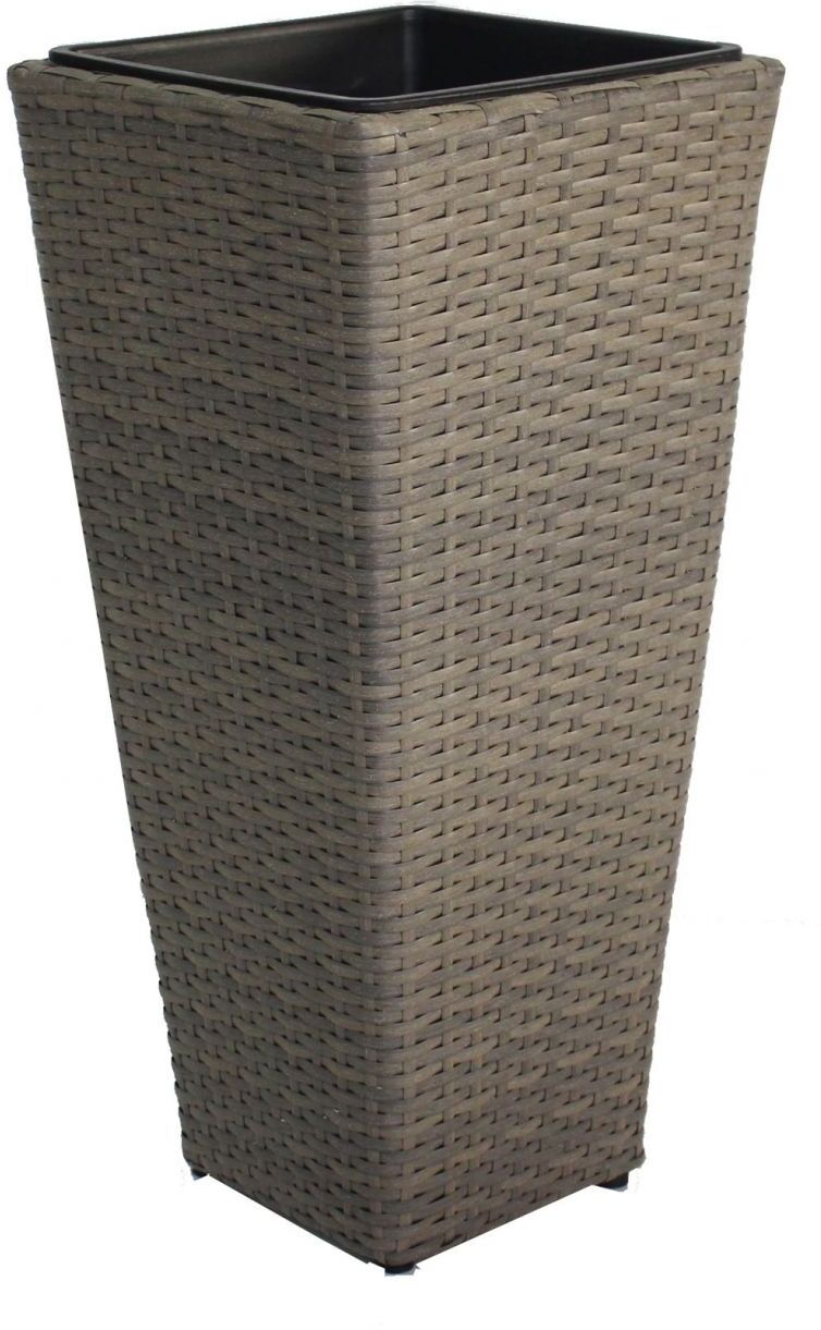TrendLine Pflanzgefäß 28x28cm grau 28 x 28 cm