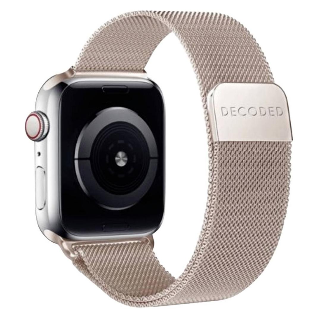 Decoded Milanaise Traction Strap Matte Gold 38/40/41mm (Milanaise) (D23AWS41MTS1MD)