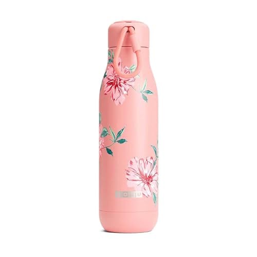Zoku Thermosfles Hydration 750 ml Roze Bloem Design