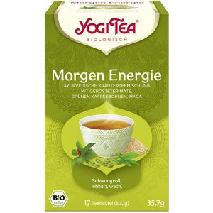 YogiTea Tee Morgen Energie, BIO, Kräutertee, 35,7 g, 17 Beutel