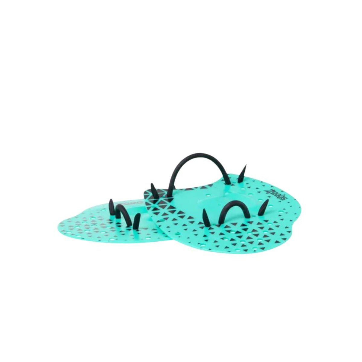 Palette da nuoto Zoggs Flat Hand Blu Turchese