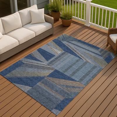 Addison Rugs Machine Washable Indoor/ Outdoor Contemporary Waite Chantille Rug