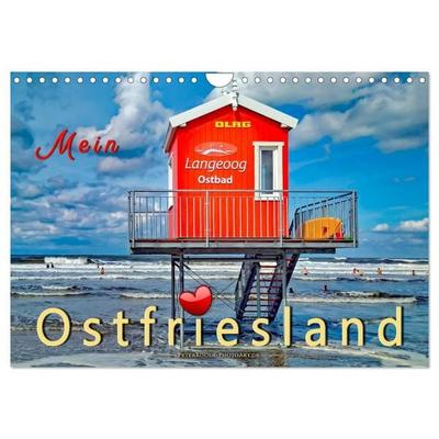 Mein Ostfriesland (Wandkalender 2027 DIN A4 quer), CALVENDO Monatskalender
