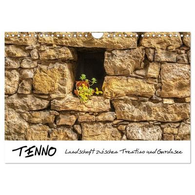 Tenno - Landschaft zwischen Trentino und Gardasee (Wandkalender 2027 DIN A4 quer), CALVENDO Monatskalender