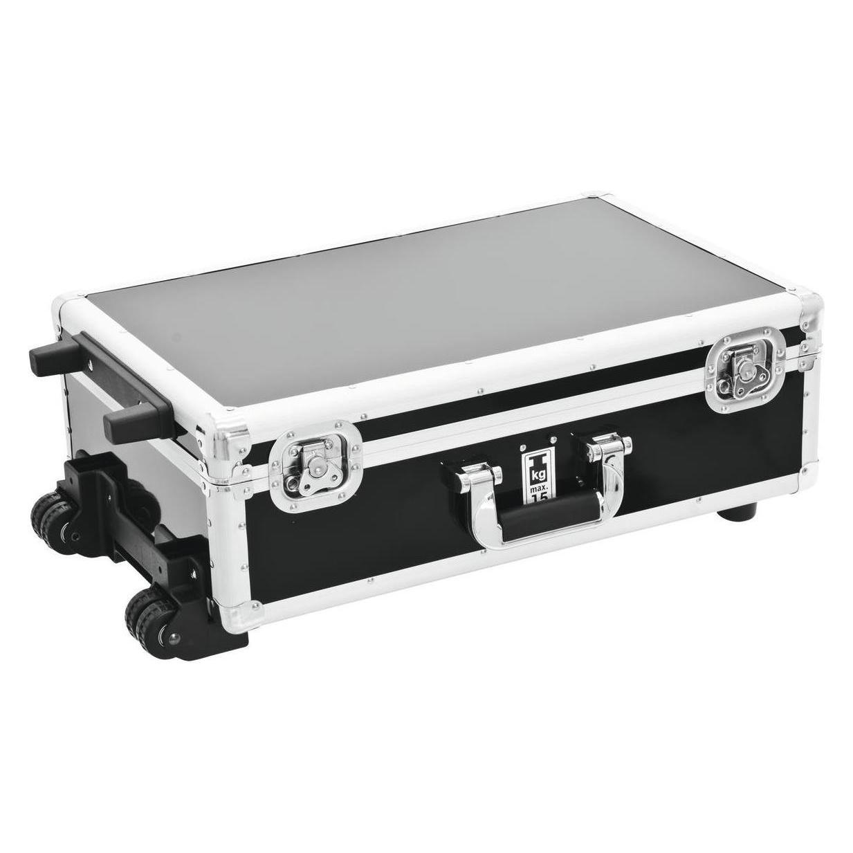Roadinger CD-Case schwarz 120 CDs mit Trolley (Zubehör) (30122087)