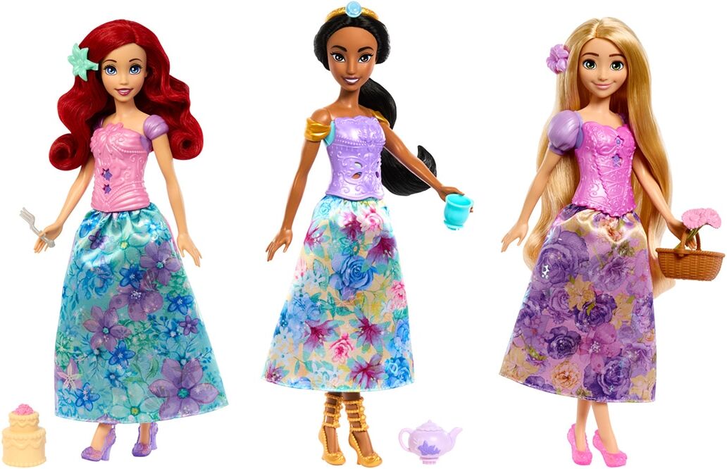 Mattel Muñeca princesa revela sorpresas Spin And Reveal Disney Princess modelos surtidos.