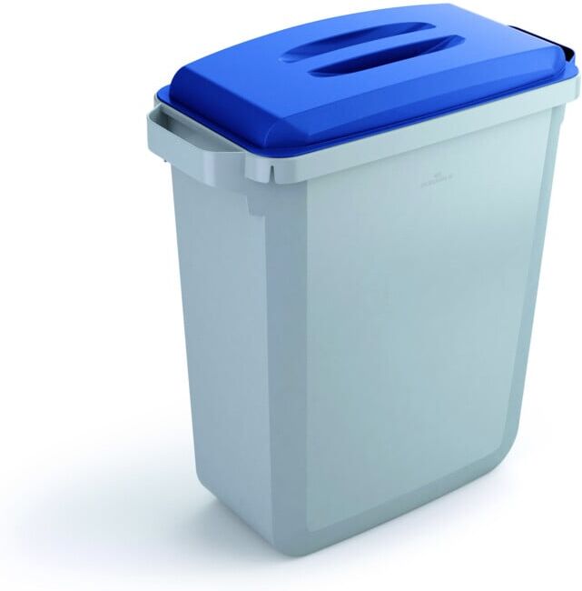 Set DURABIN 60 Behälter DURABIN LID 60 Deckel blau (VEH20120027)