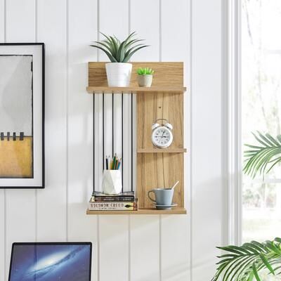 Danya B. Seville Dynamic Utility Ledge Wall Shelf