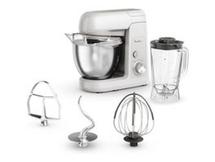 Robot de cuisine - MOULINEX - QA521B25 - 4 6L - 1100W - Gris
