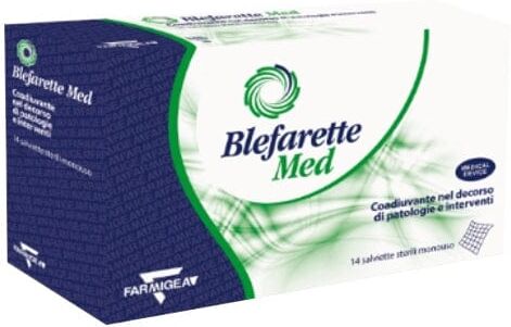 Polifarma Blefarette Med salviette oculari 14 pezzi sterili