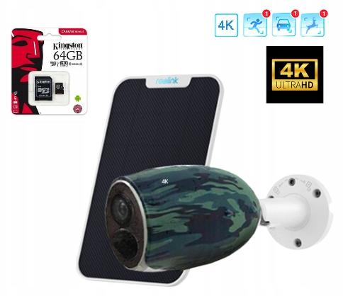 Reolink Go Ultra 4 g LTE 8Mp IP65 Kamera-Kabellos, Hohe 4K-Qualität 450 g